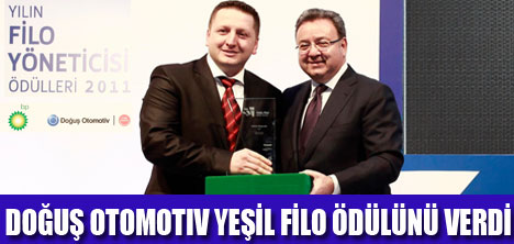 DOĞUŞ OTOMOTİV YEŞİL FİLO ÖDÜLÜ