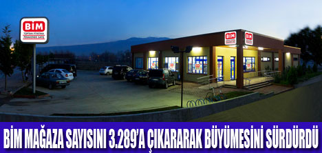 BİM'DEN % 24,6'LIK REKOR BÜYÜME!