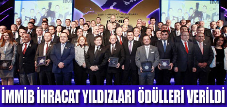 İHRACAT ŞAMPİYONLARI ÖDÜLLENDİRİLDİ