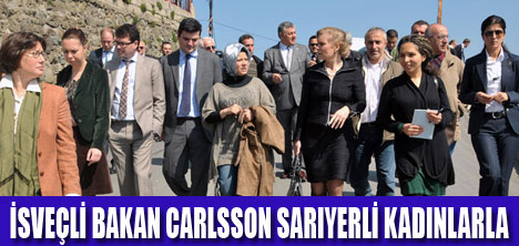 BAKAN CARLSSON SARIYERDE