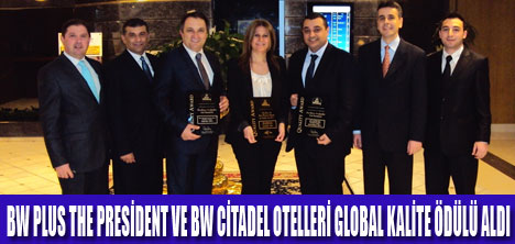 GLOBAL KALİTE ÖDÜLÜNE LAYIK GÖRÜLDÜ