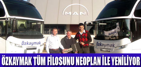 ÖZKAYMAK FİLOSU NEOPLAN OLDU