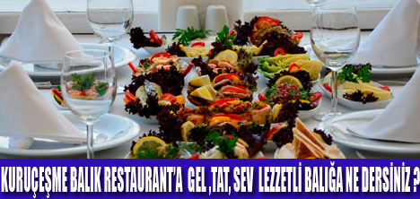 LEZZETLİ DENİZ MAHSULERİNİN ADRESİ