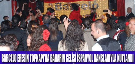 BARCELO ERESİN BAHARA MERHABA DEDİ