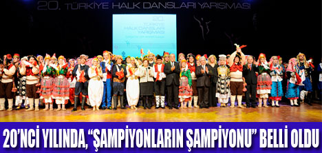 20 YILIN ŞAMPİYONLAR SAHNEDE