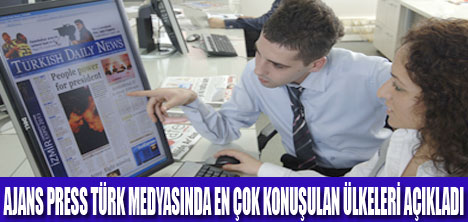 TÜRKİYENİN GÜNDEMİNDEKİ ÜLKELER