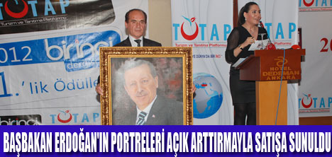 ERDOĞANIN PORTRELERİ SATILDI