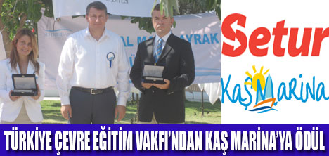 KAŞ MARİNAYA ÇEVRE ÖDÜLÜ