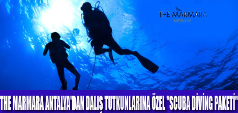 THE MARMARA'DAN "SCUBA DİVİNG PAKETİ"