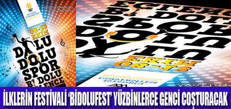 350 BİN GENÇ BİDOLUFEST'TE