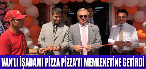 VALİ KARALOĞLU, ‘PİZZA PİZZA’YI’ AÇTI