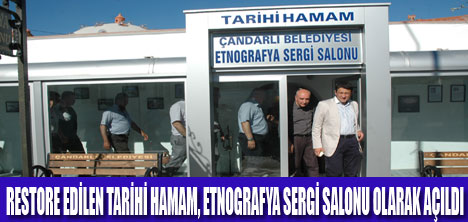 TARİHİ HAMAM SERGİ SALONU OLDU