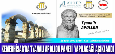 TYANALI APOLLON PANELİ  GERÇEKLEŞECEK