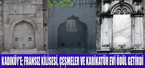 TARİHİ KENTLER BİRLİĞİ'DEN KADIKÖY'E 3 ÖDÜL