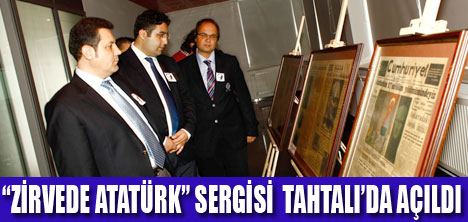 HALİL ÖNCÜ’NÜN  “ATATÜRK” SERGİSİ”  AÇILDI