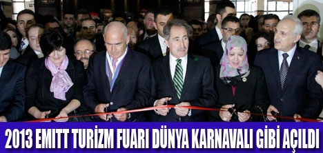 2013 EMITT TURİZM FUARI AÇILDI