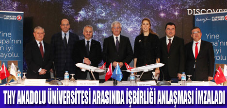 THY, ANADOLU ÜNİVERSİTESİ İŞBİRLİĞİ