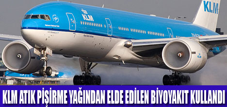 KLM YİNE BİR İLKE İMZA ATTI