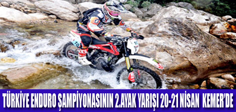 KEMER’DE ENDURO HEYECANI