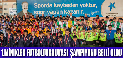 GALATASARAY MİNİKLERİN ŞAMPİYONU OLDU