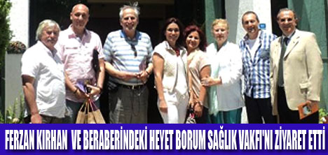 FERZAN KIRHAN'IN  BODRUM ZİYARETİ