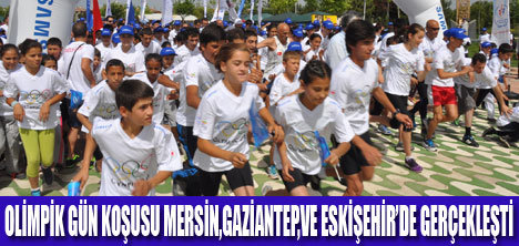 OLİMPİK GÜN ETKİNLİKLERİNE YOĞUN İLGİ