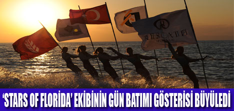 GÜN BATIMI GÖSTERİSİ BÜYÜLEDİ