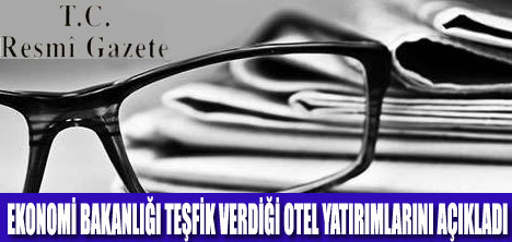 TURİZM TEŞFİK BELGELERİ AÇIKLANDI