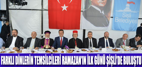 FARKLI DİNLERİN TEMSİLCİLERİ BULUŞTU