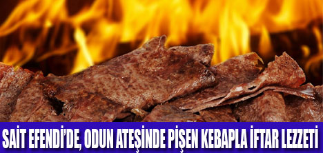 KEBABIN LEZZETİ ODUN ATEŞİNDE