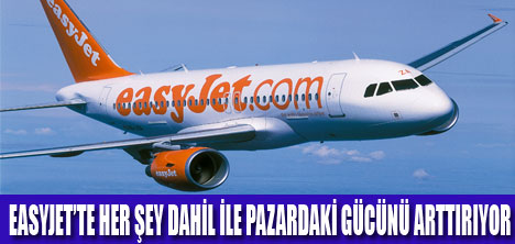 EASYJET’TE HER ŞEY DAHİL FİYATLAR