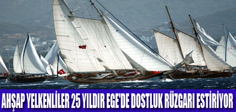 EGE'DE MUHTEŞEM YELKEN ŞENLİĞİ