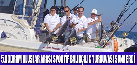 SPORTİF BALIKÇILIK TURNUVASI SONA ERDİ