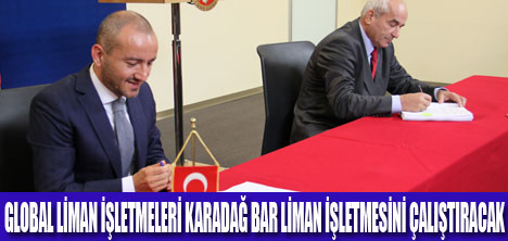 BAR LİMANI İHALESİNDE İMZALAR ATILDI