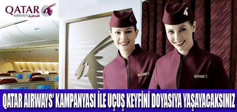 QATAR AIRWAYS YENİ BİR KAMPANYA BAŞLATTI