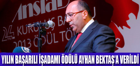 YILIN İŞADAMI SEÇİLDİ