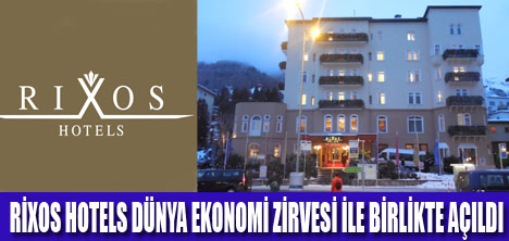 EKONOMİNİN ZİRVESİNDE RİXOS İMZASI