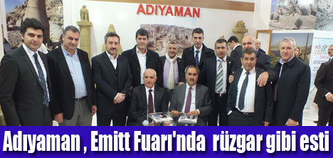 Adıyaman Emıtt  Fuarında Tanıtıldı