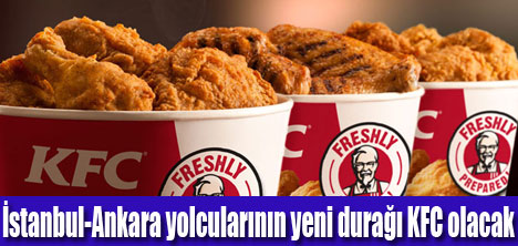 Bolu, Abant kavşağında KFC restoranı açıldı