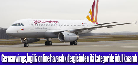 GERMANWINGS ÖDÜLLERE DOYMUYOR