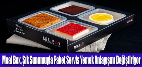 Meal Box, yemekte sunumu ile farklılaşıyor