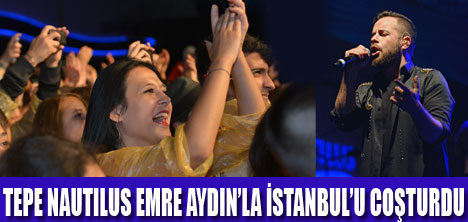 Emre Aydın’dan hayranlarına unutulmaz bir gece