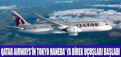 Qatar Airways, Tokyo’a günde iki sefer uçuyor