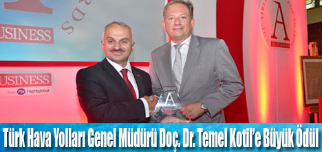 Temel Kotil'E  Executive Leadership ödülü