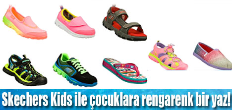 Skechers Kids çocukların kalbini çalıyor