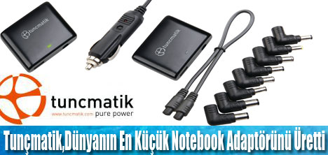 Notebook Adaptörü Mini oldu