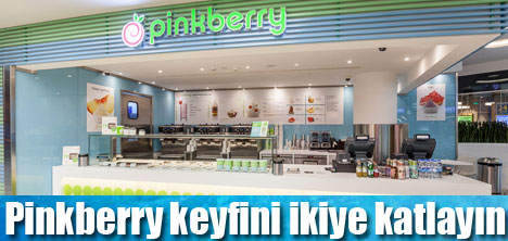 Pinkberry keyfi şimdi “Ev Boyu”