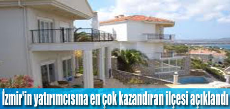 İzmir'in en çok kazandıran ilçesi Çeşme oldu