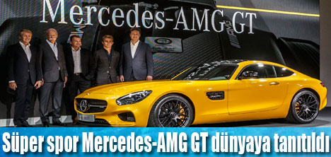 Mercedes-AMG GT dünyaya tanıtıldı