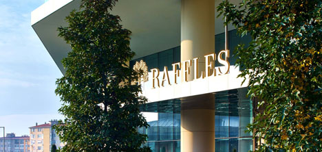 Raffles İstanbul Zorlu Center,En İyiler Listesinde